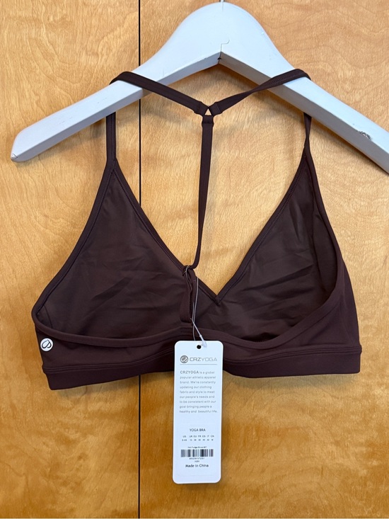 CRZ YOGA Other - NWT - CRZ YOGA Women's Yoga Brown Bra Womens size small